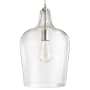 Quorum International 10" Wide Mini Pendant Satin Nickel