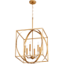 Quorum International 6 Light 18" Wide Pendant Gold Leaf