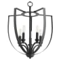 Quorum International Dakota 5 Light 16" Wide Chandelier Noir