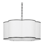Quorum International Wallinger 6 Light 30" Wide Multi Light Pendant Matte Black
