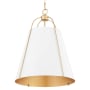 Quorum International Ellen 3 Light 18" Wide Pendant Aged Brass