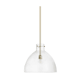 Quorum International Sunset 19" Wide Pendant Aged Brass