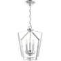 Quorum International Fort Worth 3 Light 13" Wide Pendant Chrome