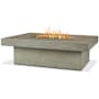 Real Flame Bidwell 44.5 Inch Wide 65,000 BTU Free Standing Liquid Propane Rectangular Fire Table Dune