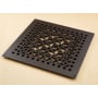 Reggio Registers Scroll Series 14" x 14" Floor Grille without Mounting Holes Oil Rubbed Bronze Aluminum