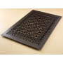 Reggio Registers Scroll Series 18" x 30" Grille with Mounting Holes Oil Rubbed Bronze Aluminum