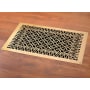 Reggio Registers Scroll Series 18" x 30" Floor Grille without Mounting Holes Sun Gold Aluminum