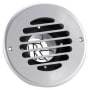 Reggio Registers 5 Inch Slatted Grille High Velocity Outlet Silver Aluminum