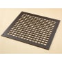 Reggio Registers Grid Series 14" x 14" Grille with Mounting Holes Oil Rubbed Bronze Steel