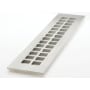 Reggio Registers Grid Series 2-1/4" x 14" Floor Grille without Mounting Holes Silver Aluminum