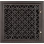 Reggio Registers Scroll Design 30 Inch by 20 Inch Grille with Mounting Holes Oil Rubbed Bronze Aluminum