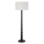 Regina Andrew Fishbone 67" Tall Accent Floor Lamp Ebony
