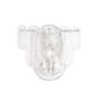 Regina Andrew Echo 10" Tall Wall Sconce Polished Nickel