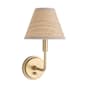 Regina Andrew Polly 15" Tall Wall Sconce Natural Brass