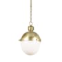 Regina Andrew Classics 9" Wide Mini Pendant Natural Brass