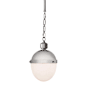 Regina Andrew Classics 9" Wide Mini Pendant Polished Nickel
