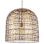 Regina Andrew Fresco 20" Wide Pendant Brass