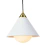 Regina Andrew Hilton 12" Wide Pendant White