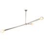 Regina Andrew Talon 3 Light 52" Wide Linear Chandelier Polished Nickel