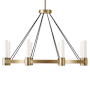 Regina Andrew Classics 8 Light 40" Wide Ring Chandelier Natural Brass