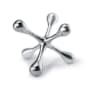 Regina Andrew Modern 5" Wide Jack Small Polished Nickel