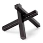 Regina Andrew Intersecting 12.75" Wide Sculpture Black Zinc