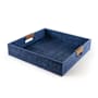 Regina Andrew Logia 18" Wide Square Tray Large Indigo