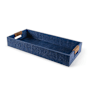 Regina Andrew Logia 24" Wide Rectangle Tray Small Indigo