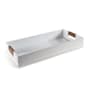 Regina Andrew Logia 24" Wide Rectangle Tray Small White