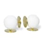Regina Andrew Grant 6.75" Wide Bookends White