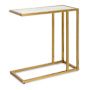 Regina Andrew Echelon 24" Wide Steel Table Natural Brass