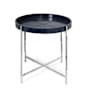 Regina Andrew Derby 25" Wide Leather Table Blue