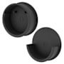 Rev-A-Shelf Sidelines (1) Pair of 3/4" Closet Rod End Caps for CRSL Closet Rods Matte Black