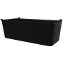 Rev-A-Shelf Classic Closet 24" Cloth Canvas Basket Liner for CB-241211-1 Closet Baskets Black