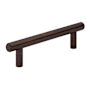 Richelieu 4-1/4 Inch Center to Center Bar Cabinet Pull Brushed Oil-Rubbed Bronze