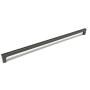 Richelieu 20-3/16 Inch Center to Center Handle Cabinet Pull From the Inspiration Collection Matte Black Iron