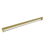 Richelieu 20-3/16 Inch Center to Center Handle Cabinet Pull From the Inspiration Collection Burnished Brass