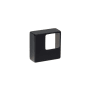 Richelieu 1-5/16 Inch Square Cabinet Knob Matte Black