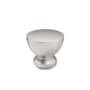 Richelieu 1 Inch Mushroom Cabinet Knob Brushed Nickel