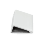 Richelieu 2 Inch Center to Center Aluminum Finger Cabinet Pull from the Expression Collection Aluminum