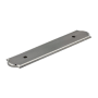 Richelieu 3-3/4 Inch Center to Center Backplate for Cabinet Pull Brushed Nickel