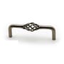 Richelieu 3-3/4 Inch Center to Center Birdcage Cabinet Pull from the Expression Collection Natural Iron