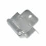 Richelieu 5/8 Inch Partial Overlay Wrap Around Cabinet Door Hinge with Self Close Function - Pair Brushed Nickel