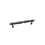 Richelieu 3-3/4 Inch Center to Center Bar Cabinet Pull from the Expression Collection Brushed Oil-Rubbed Bronze