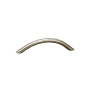 Richelieu 3-3/4 Inch Center to Center Arch Cabinet Pull from the Expression Collection Brushed Nickel