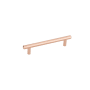 Richelieu 5-1/16 Inch Center to Center Bar Cabinet Pull Polished Copper