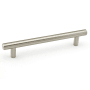 Richelieu 5-1/16 Inch Center to Center Bar Cabinet Pull Brushed Nickel