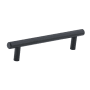 Richelieu 5-1/16 Inch Center to Center Bar Cabinet Pull Matte Black