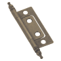 Richelieu Tradition Full Inset Butt Cabinet Door Hinge - Pair Antique English
