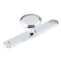Richelieu 1-9/16" Mushroom Wardrobe Knob Chrome